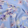 Eco Friendly Dyed Printing Clothing Crepe Fabric